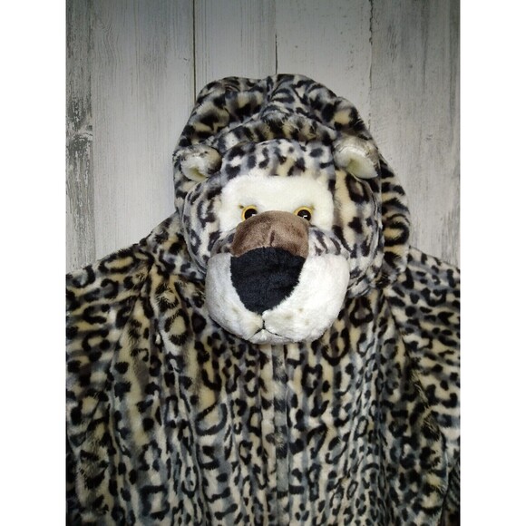 KIDS LEOPARD PLUSH COSTUME CHOSUN HALLOWEEN SIZE L FITS SIZES 6-7 - Picture 1 of 9